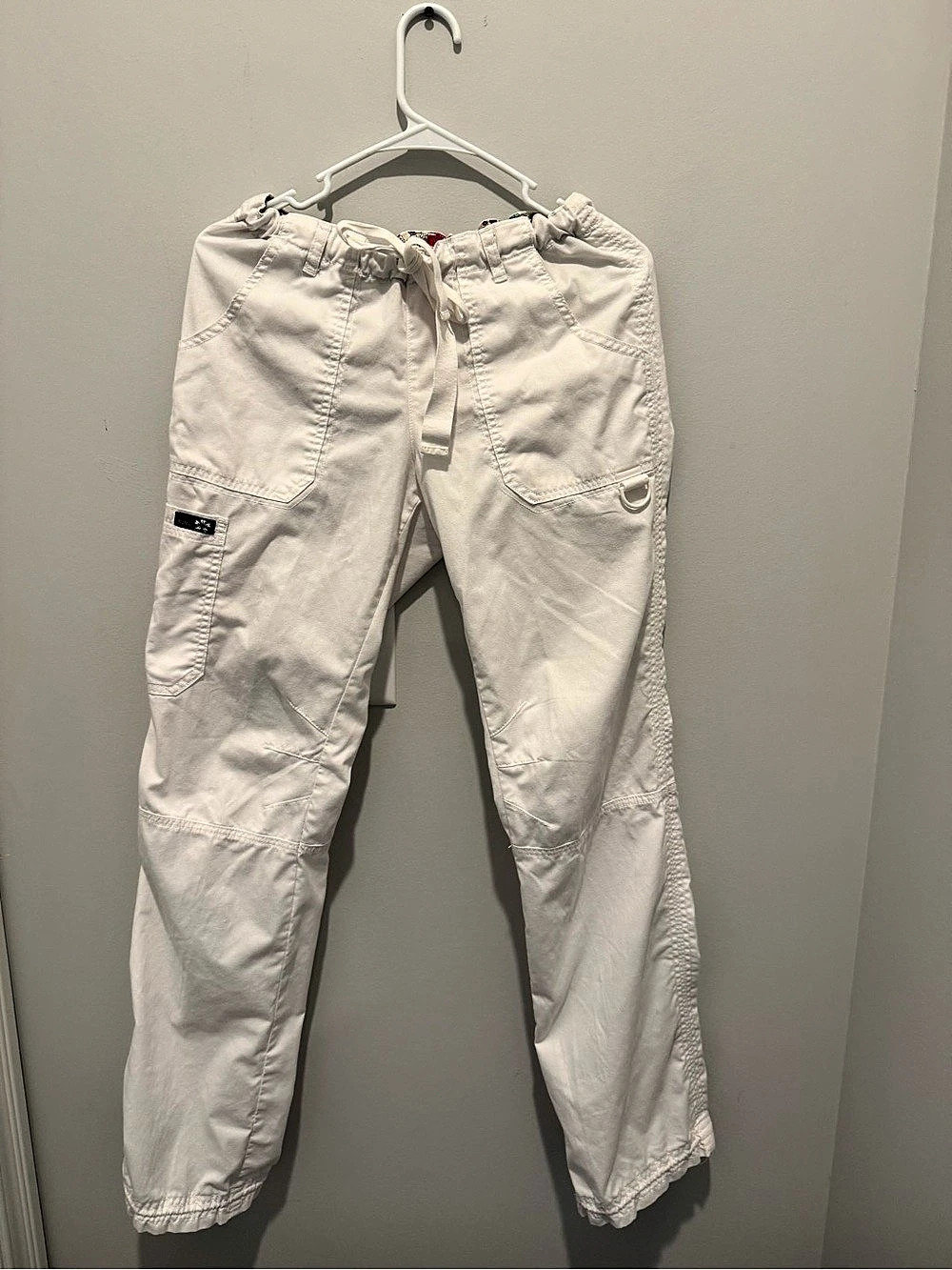 Koi Classics Lindsey Scrub Pants White XS